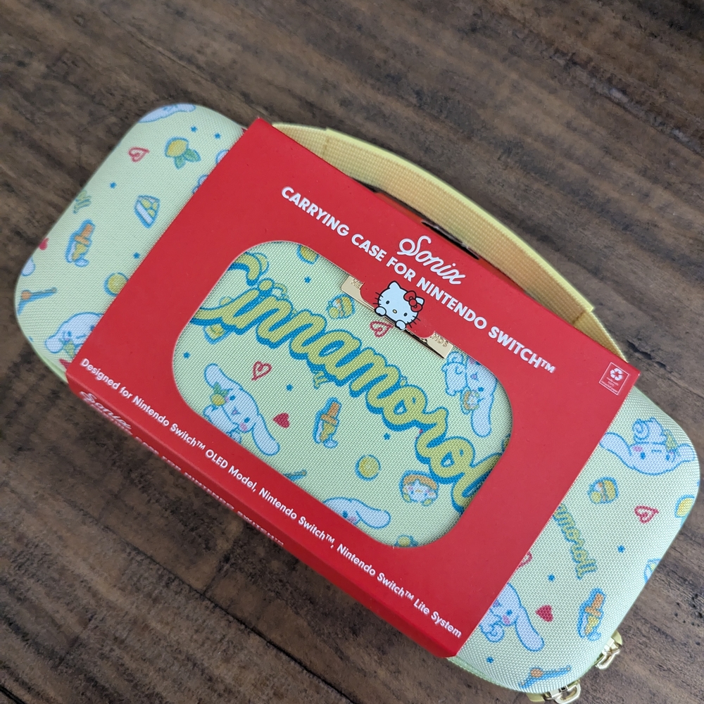 Cinnamoroll x Sonix Nintendo Switch Carrying Case (Lemon Sweets)